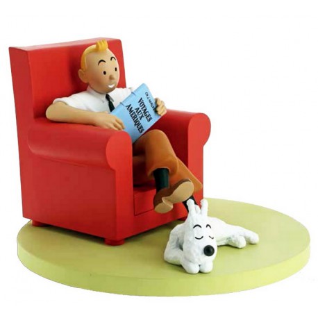 TINTIN AND SNOWY AT HOME