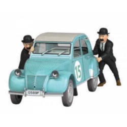 De 2CV Rallye - 1/24 Kuifje Auto Tintin Car 29954