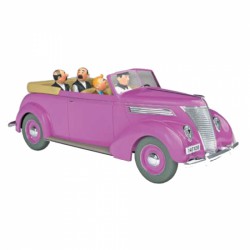 Thomson and Thompson convertible - 1/24 Kuifje Auto Tintin Car 29965
