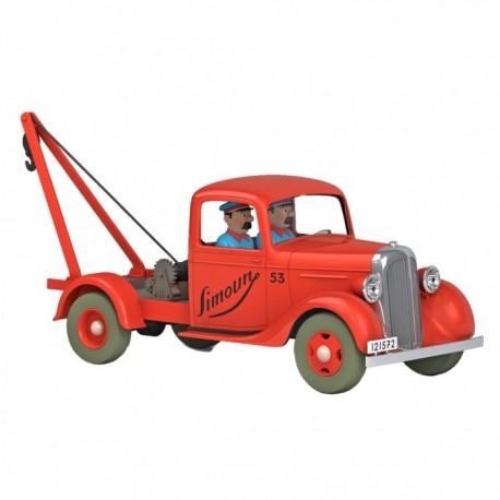 Kuifje Moulinsart Auto 1/24 - De Sleepwagen van Simoun - Chevrolet Pick up - Jansen Janssen Tintin nr33