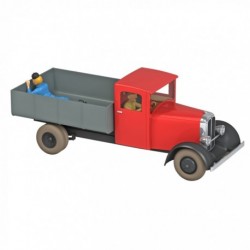 Rode Truck - 1/24 Kuifje Auto Tintin Car 29949
