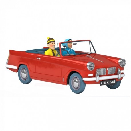 Kuifje Moulinsart Auto 1/24 - De Cabriolet van de Toeristen (Triumph Herald) - Tintin nr52