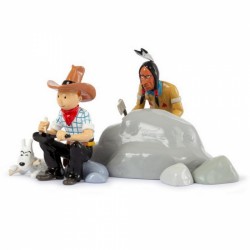 Pre-Order! Tintin and Snowy in America with the indian 29260