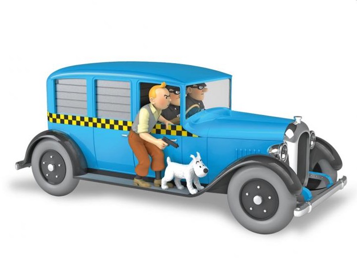 Tintin, the Chicago Taxi Checker 1929 1:24 - Past Joys