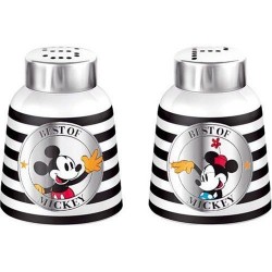 Salt and Pepper Mickey Black and White