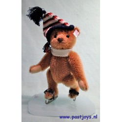 Teddybeer Schlittschuhlaufer, reddis brown